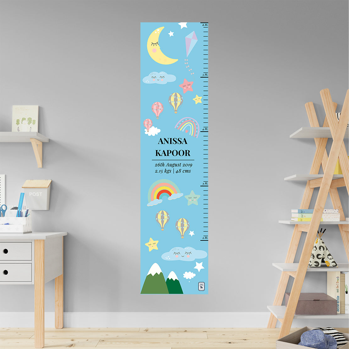 Personalised Height Chart (kids)