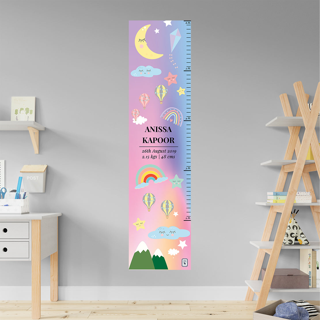 Personalised Height Chart (kids)