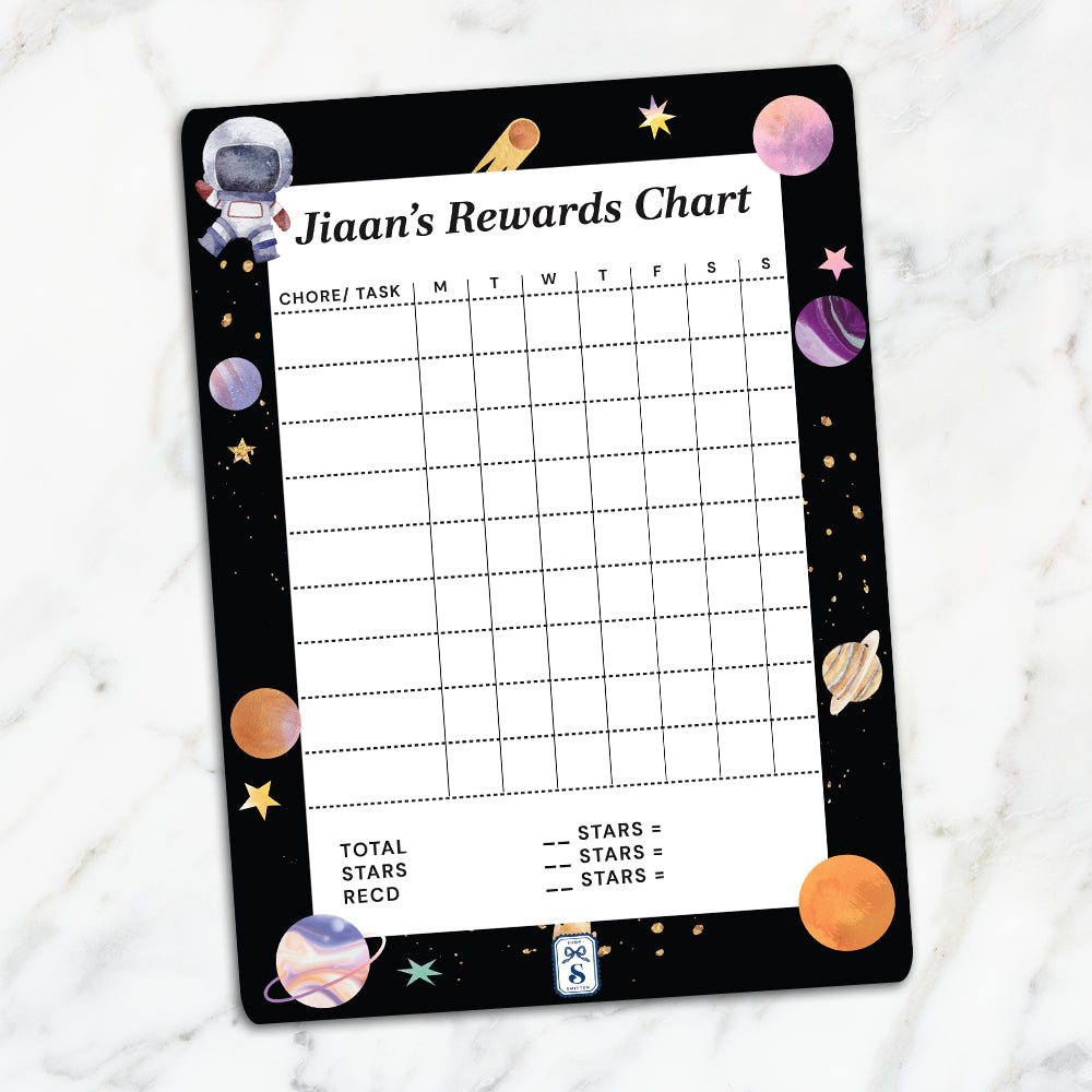 Personlised Kids Reward Chart