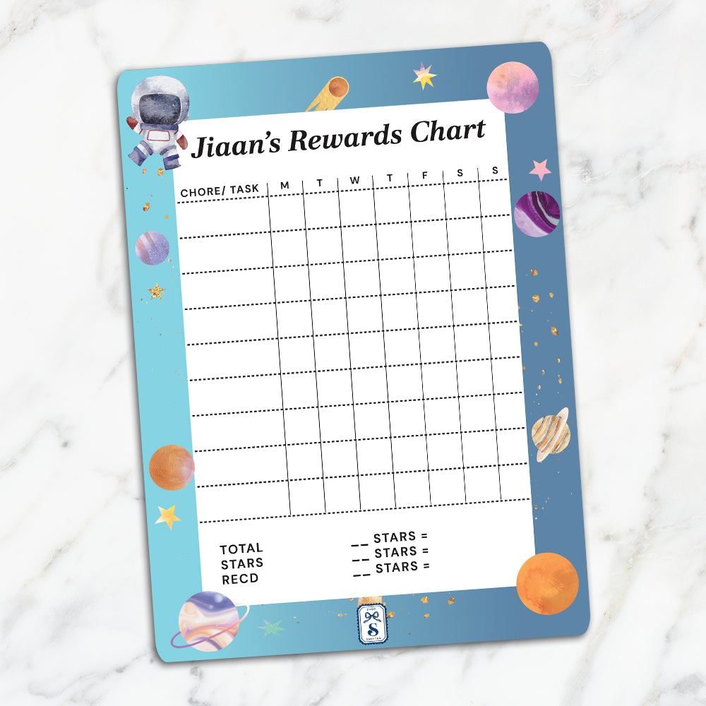 Personlised Kids Reward Chart