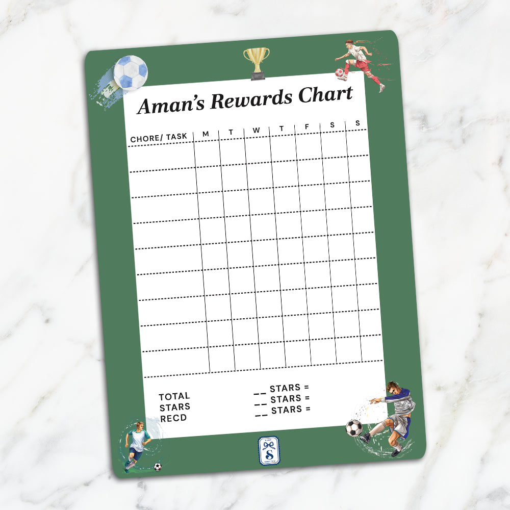 Personlised Kids Reward Chart