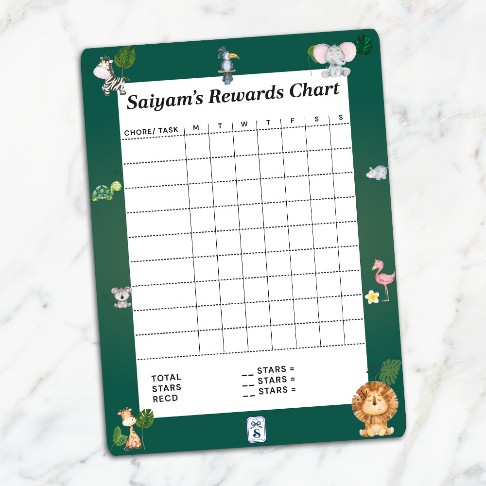 Personlised Kids Reward Chart