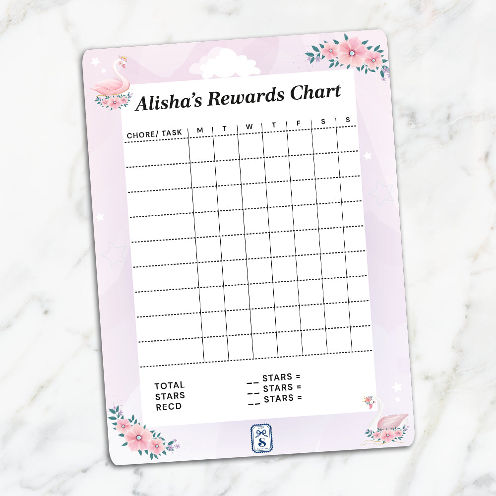 Personlised Kids Reward Chart