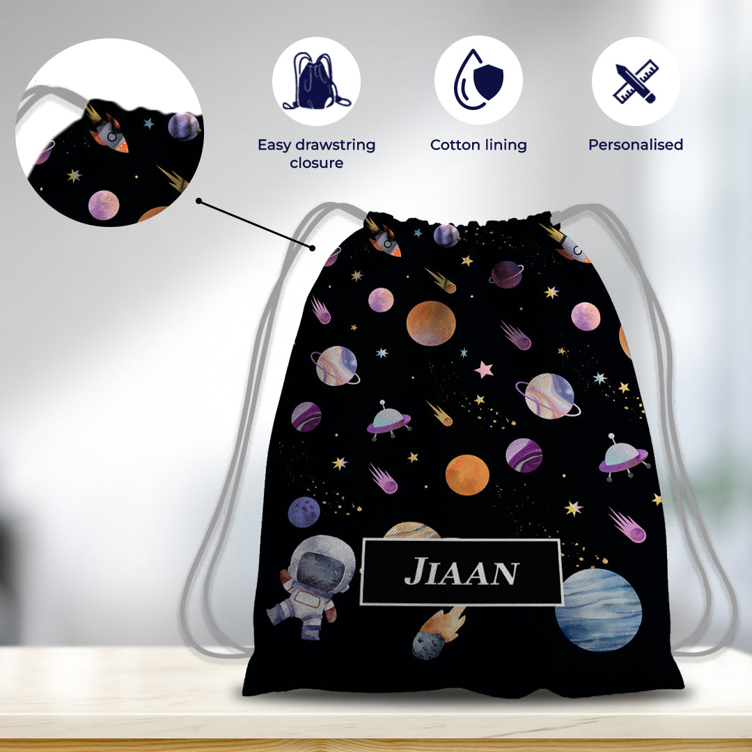 Personalised Drawstring Bag (Kids)