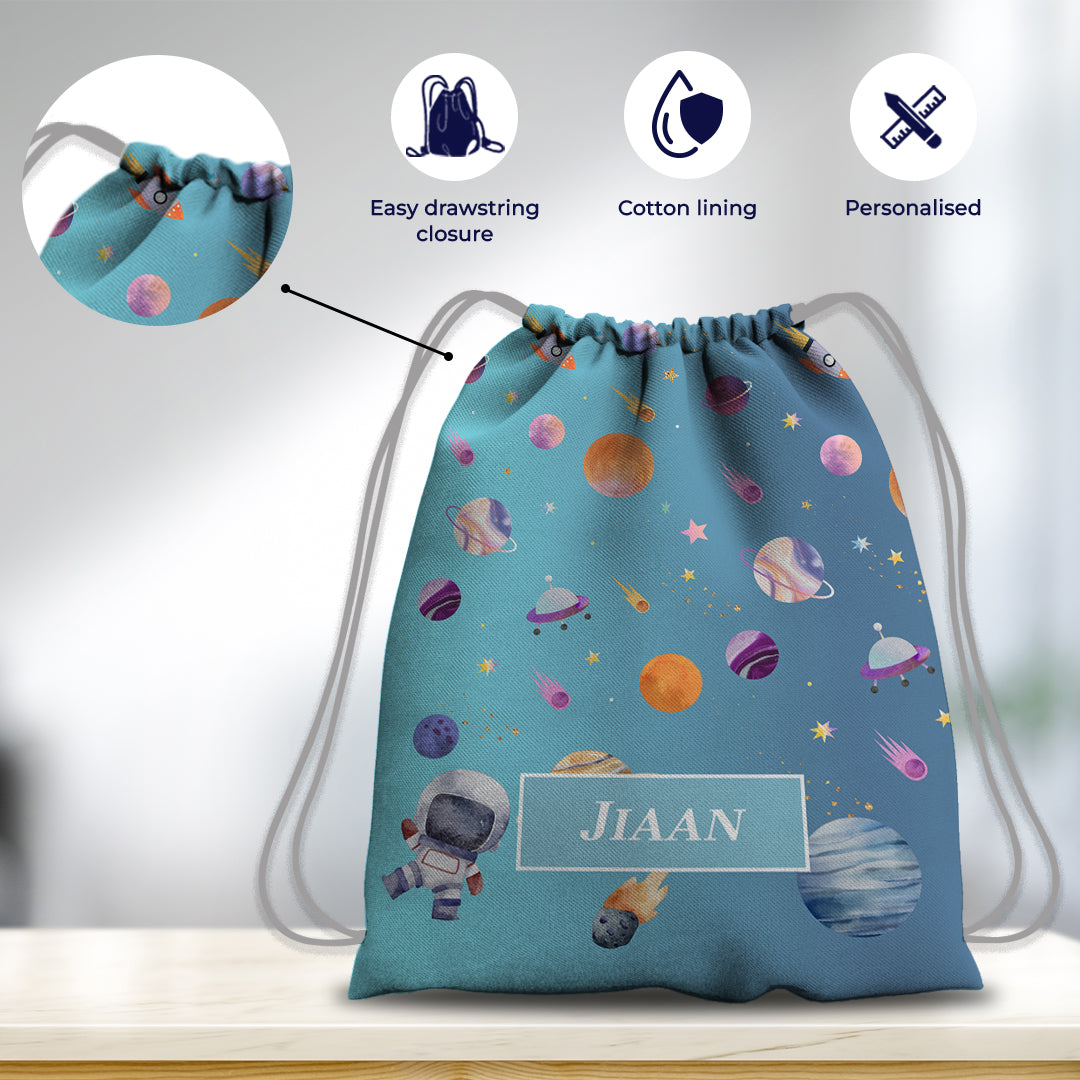 Personalised Drawstring Bag (Kids)