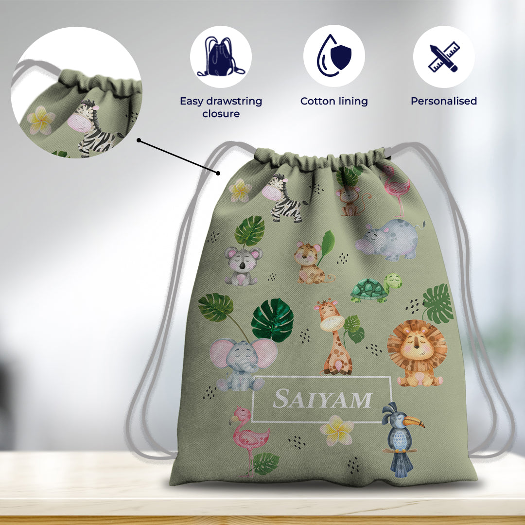 Personalised Drawstring Bag (Kids)