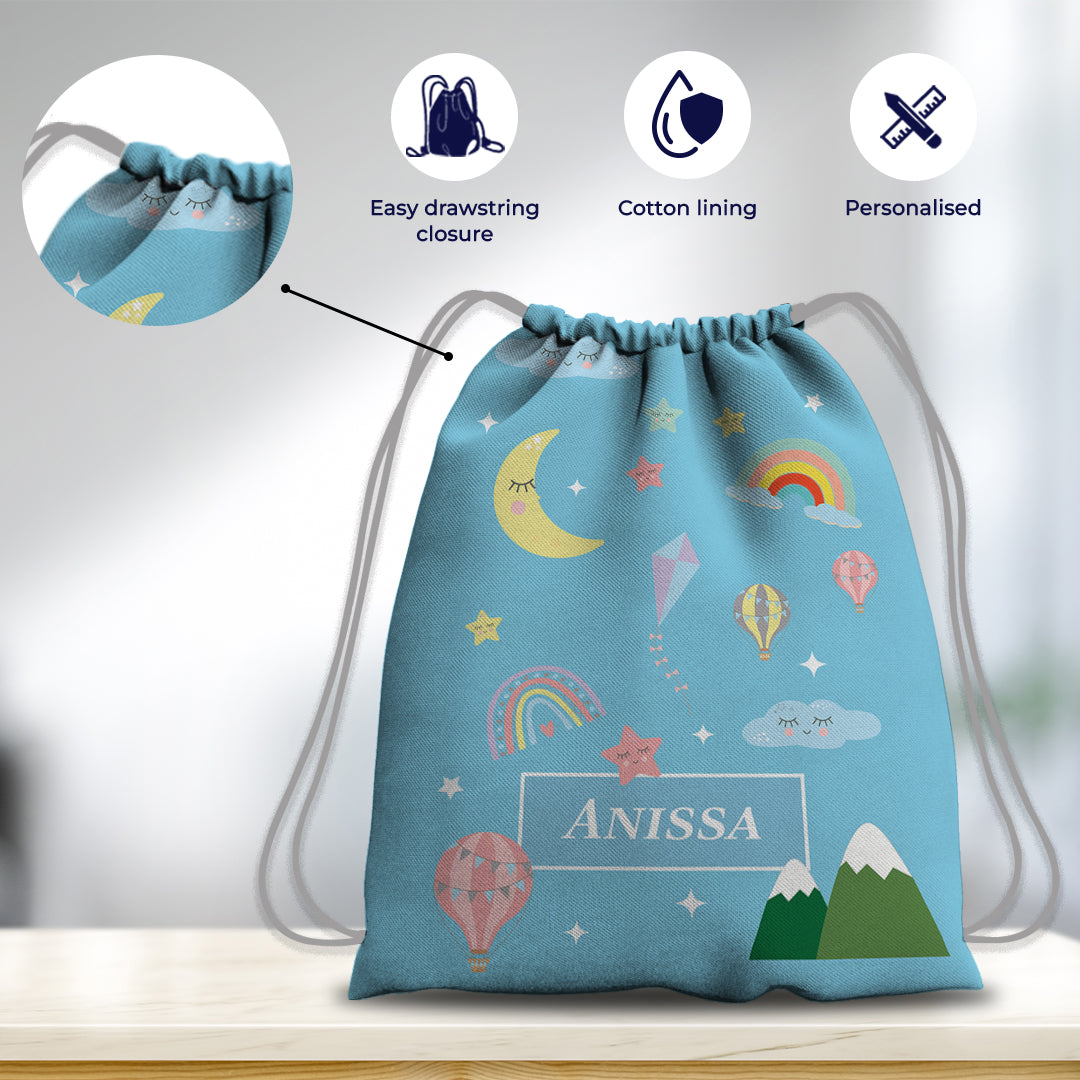 Personalised Drawstring Bag (Kids)
