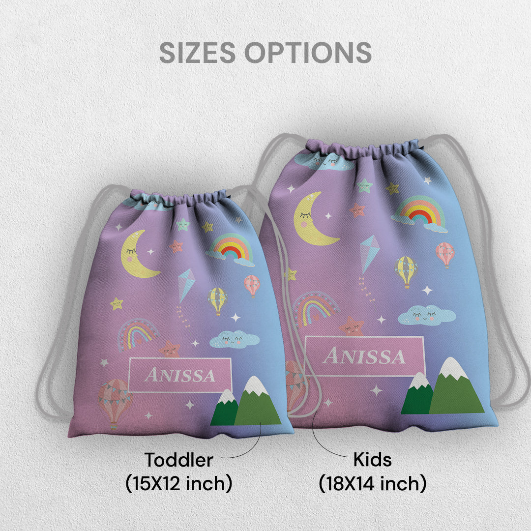 Personalised Drawstring Bag (Kids)