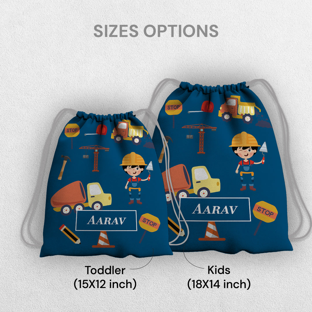 Personalised Drawstring Bag (Kids)