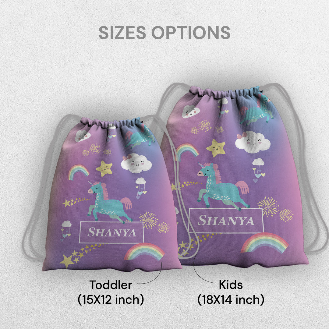 Personalised Drawstring Bag (Kids)