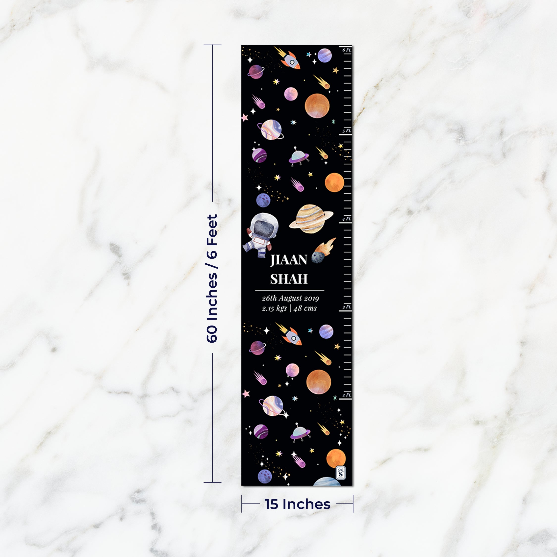 Personalised Height Chart (kids)