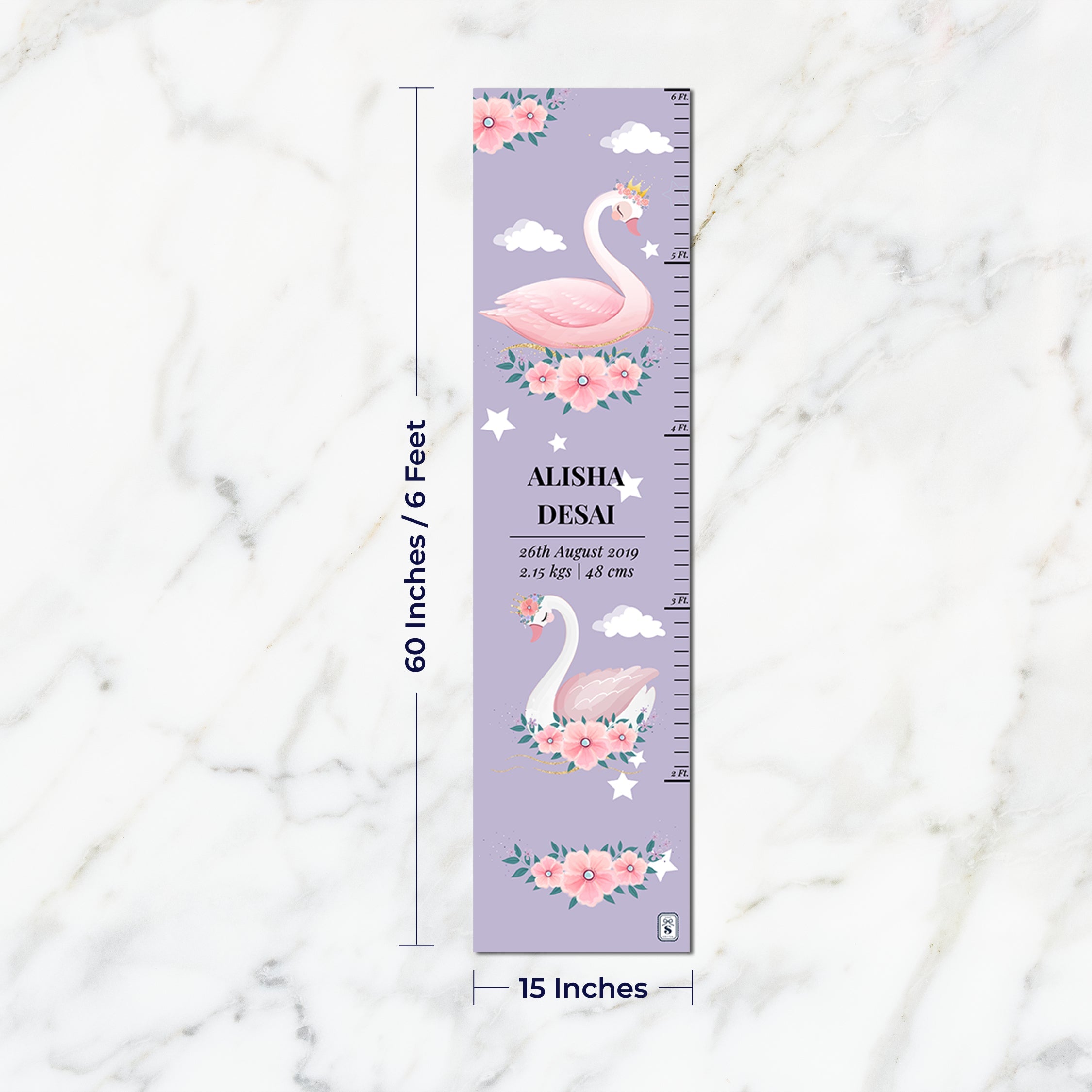 Personalised Height Chart (kids)