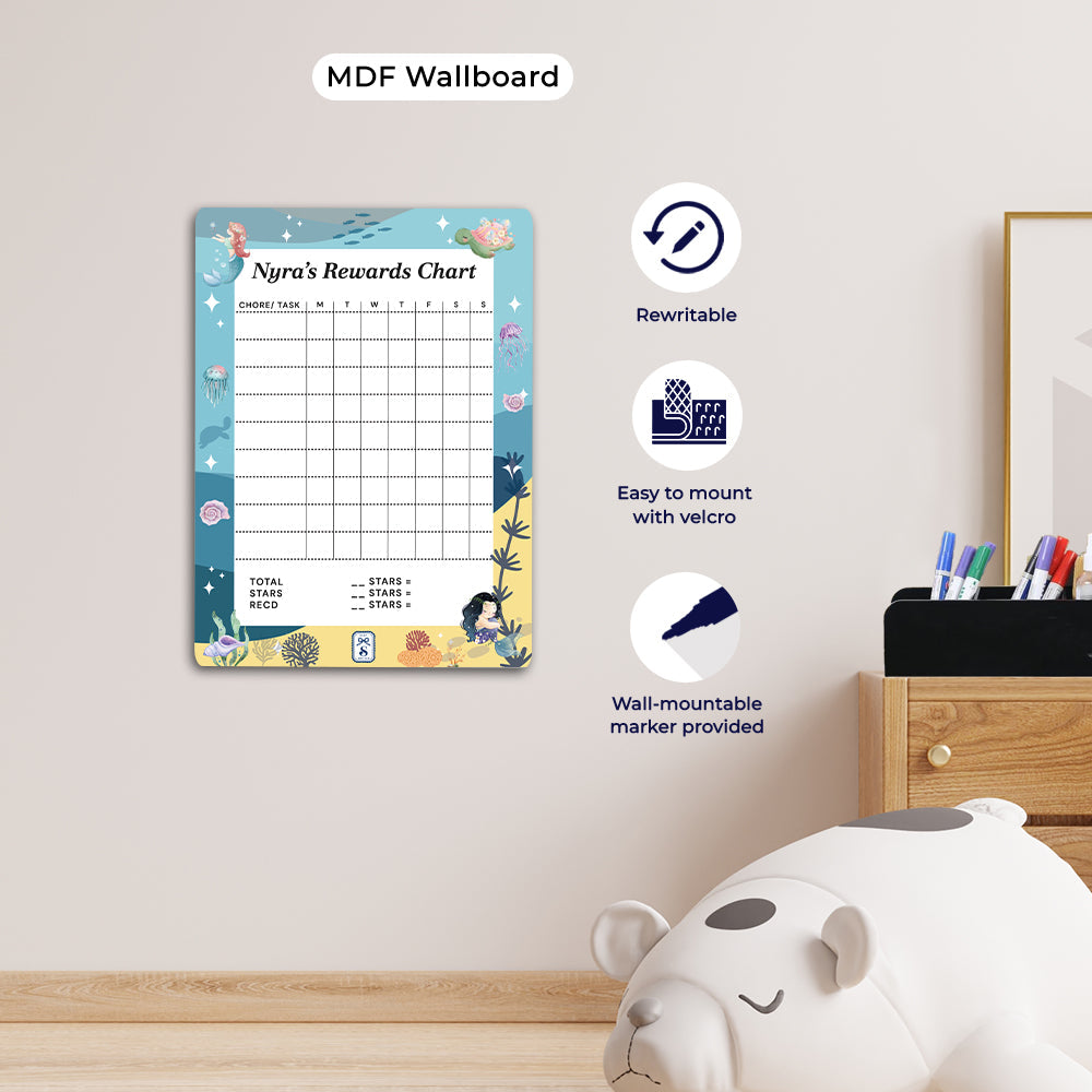 Personlised Kids Reward Chart