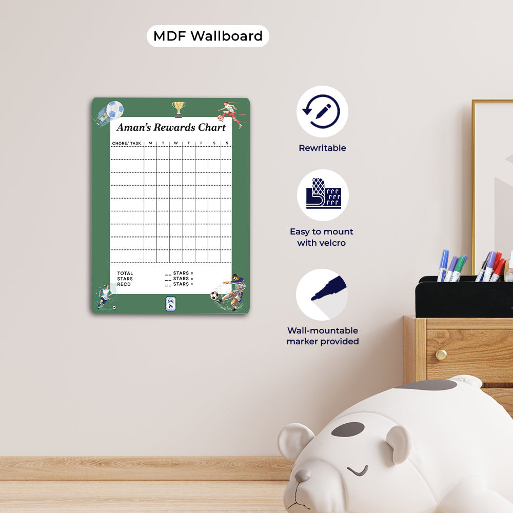 Personlised Kids Reward Chart