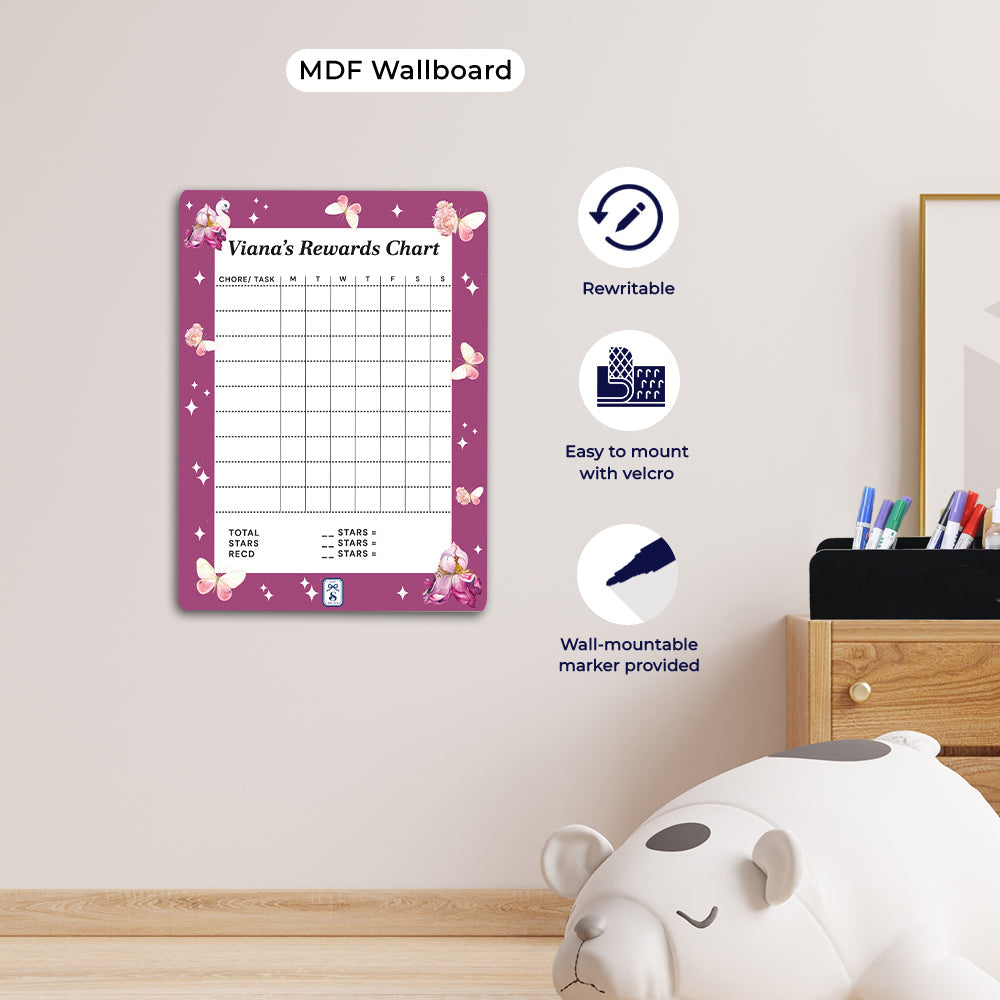 Personlised Kids Reward Chart