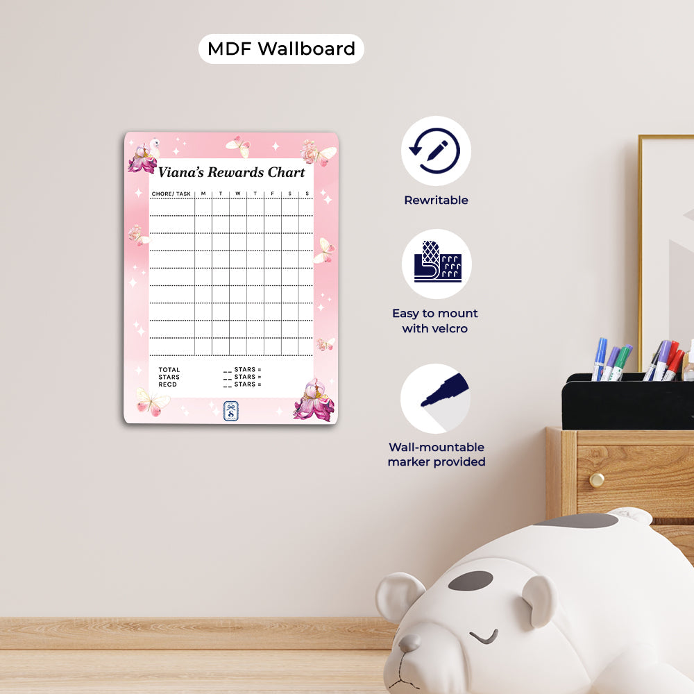 Personlised Kids Reward Chart