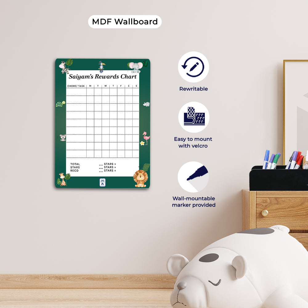 Personlised Kids Reward Chart