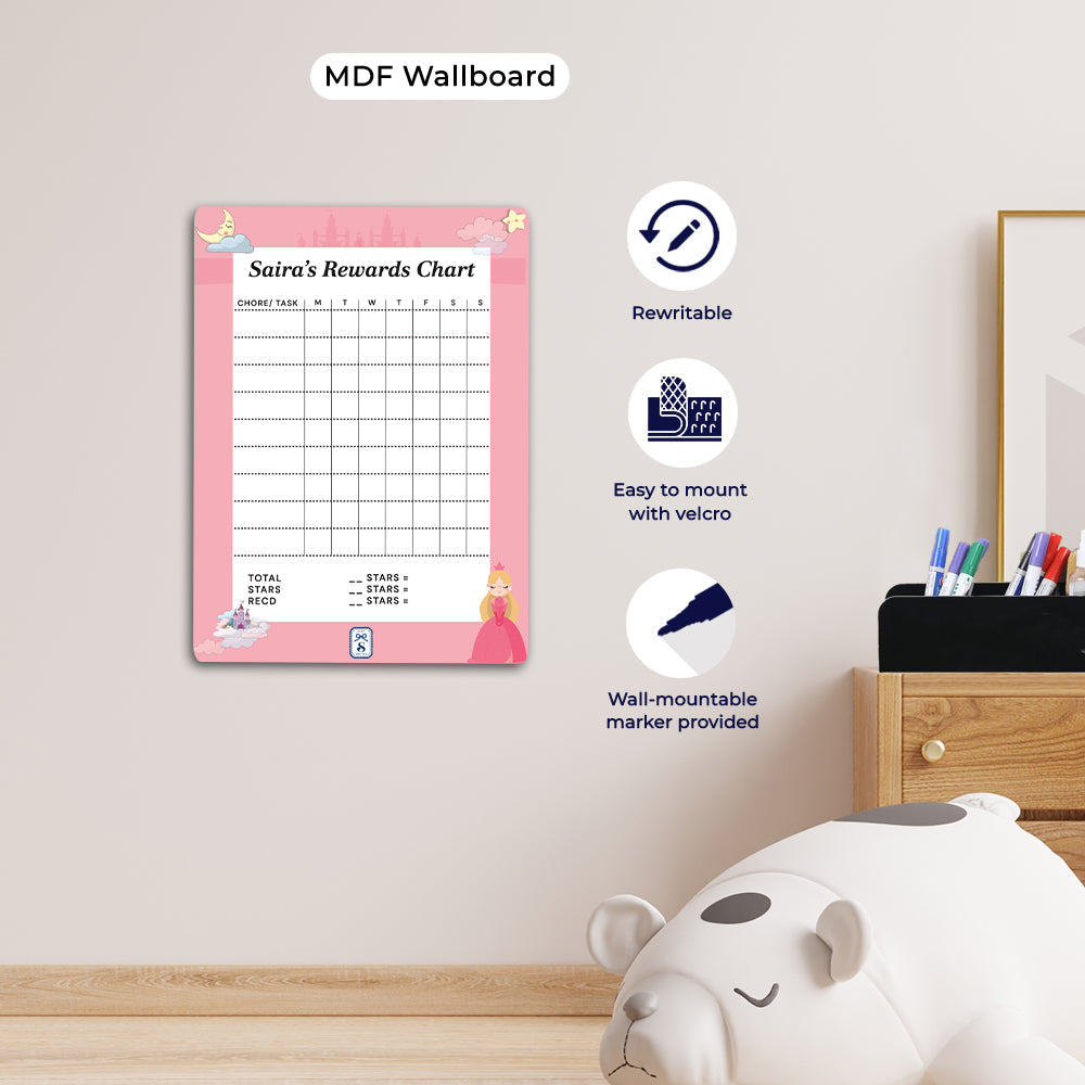 Personlised Kids Reward Chart