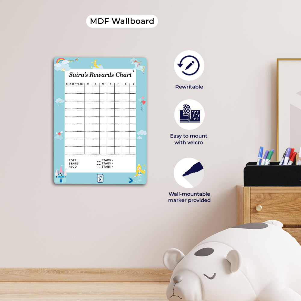 Personlised Kids Reward Chart