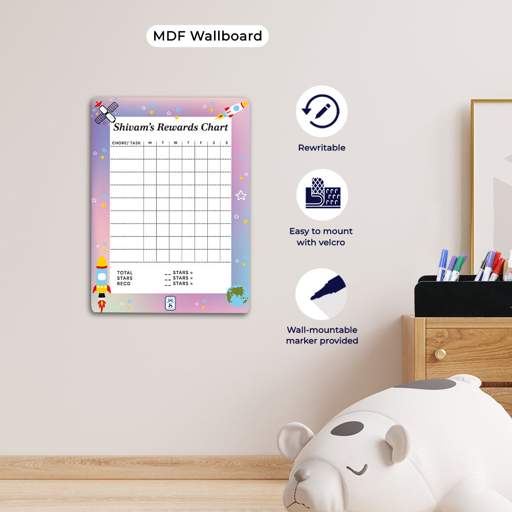 Personlised Kids Reward Chart