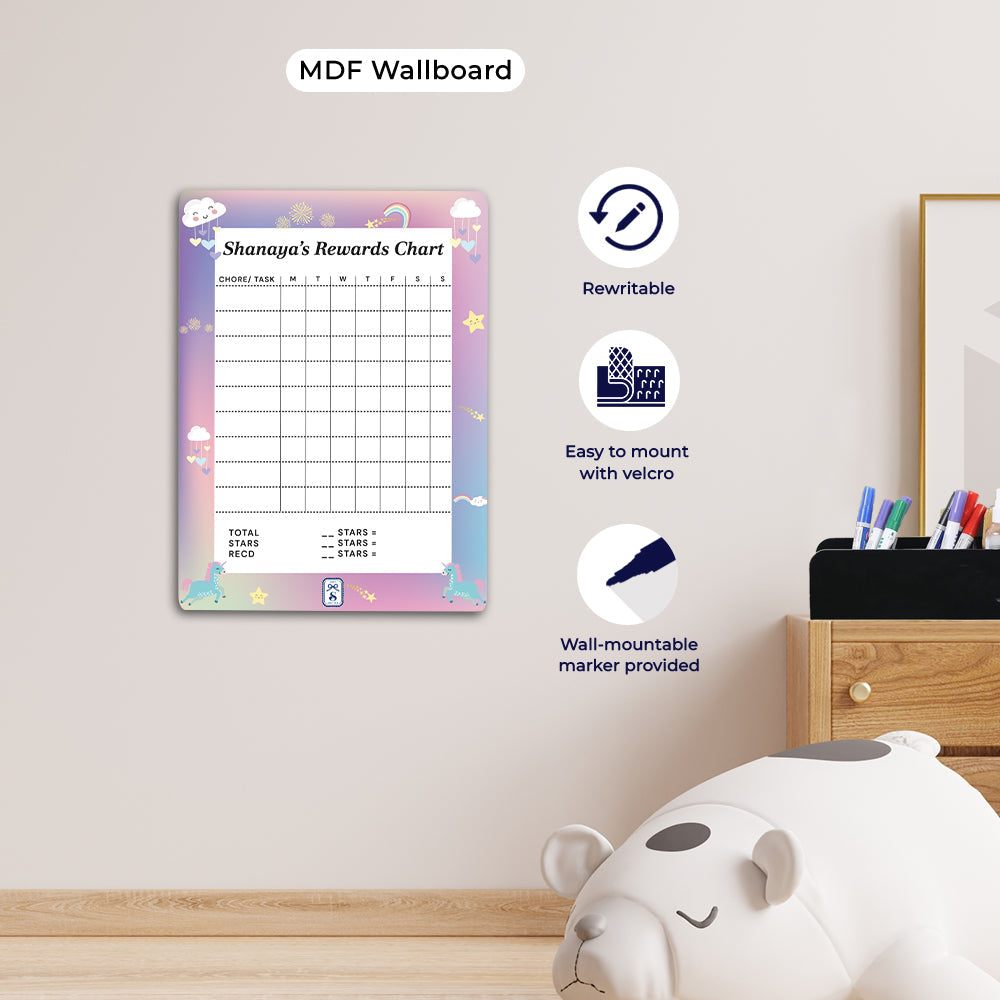 Personlised Kids Reward Chart