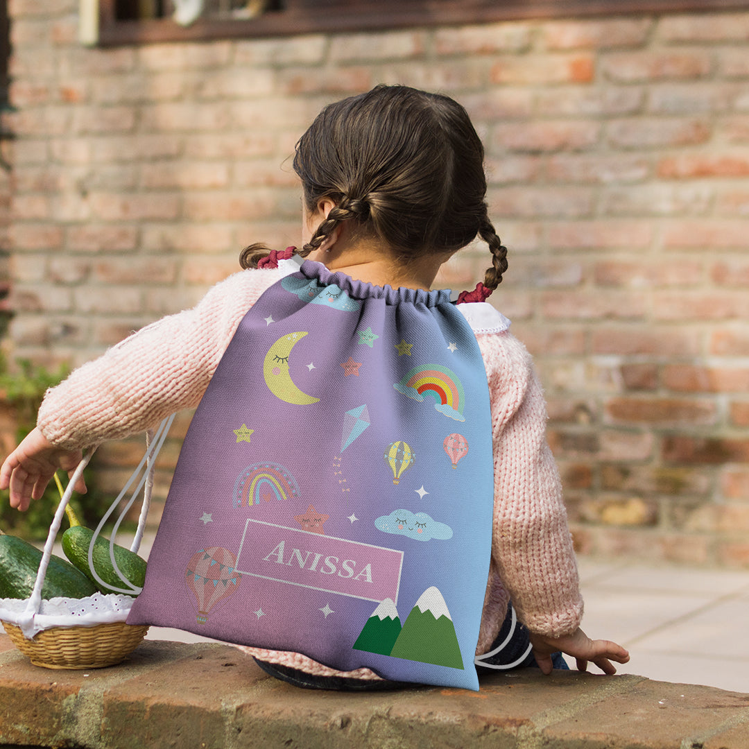 Personalised Drawstring Bag (Kids)