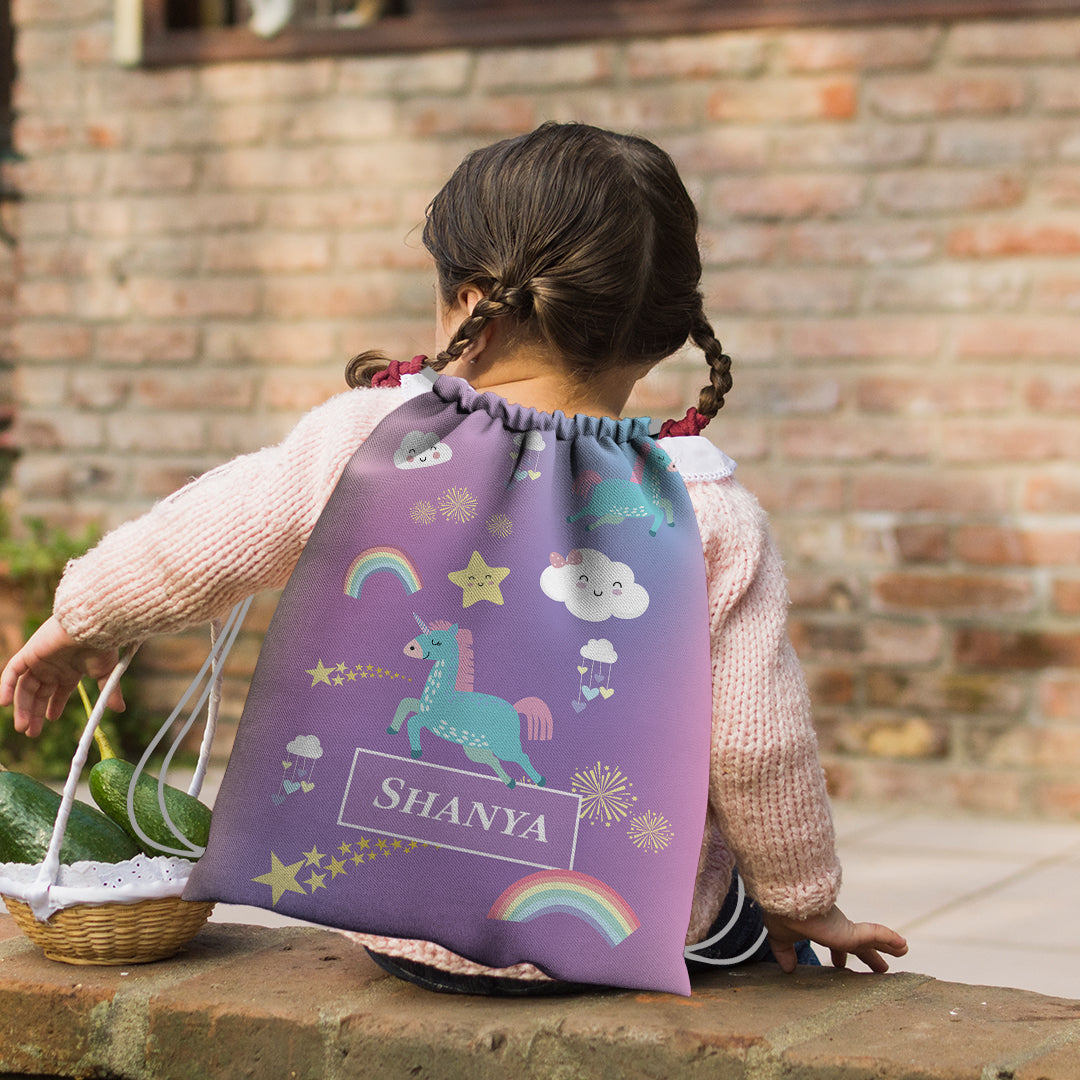 Personalised Drawstring Bag (Kids)