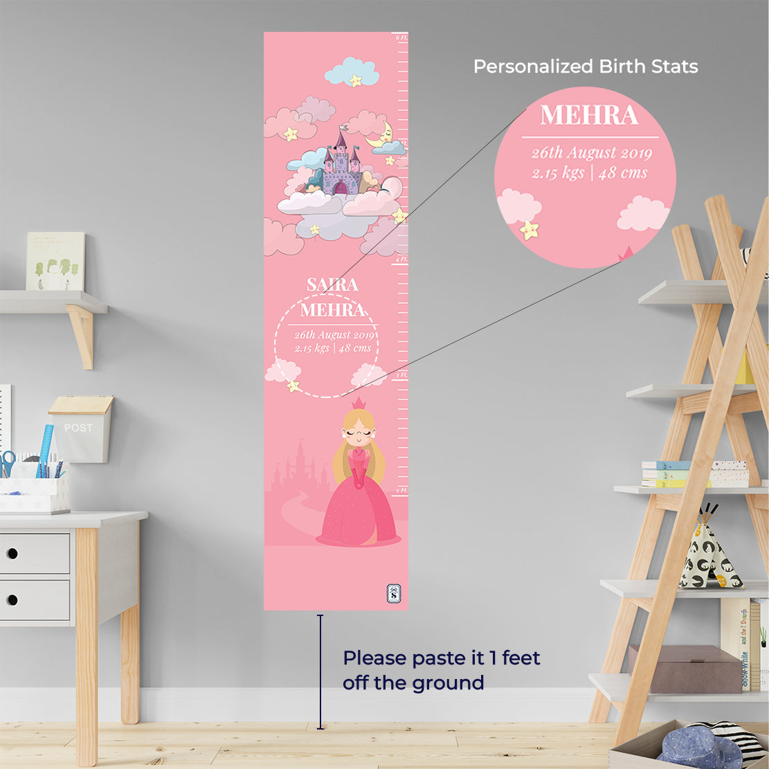 Personalised Height Chart (kids)