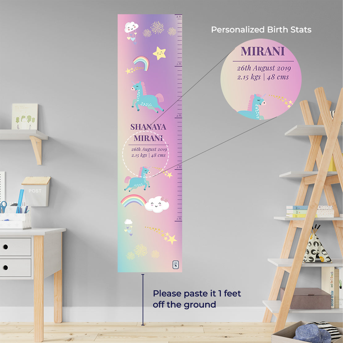 Personalised Height Chart (kids)