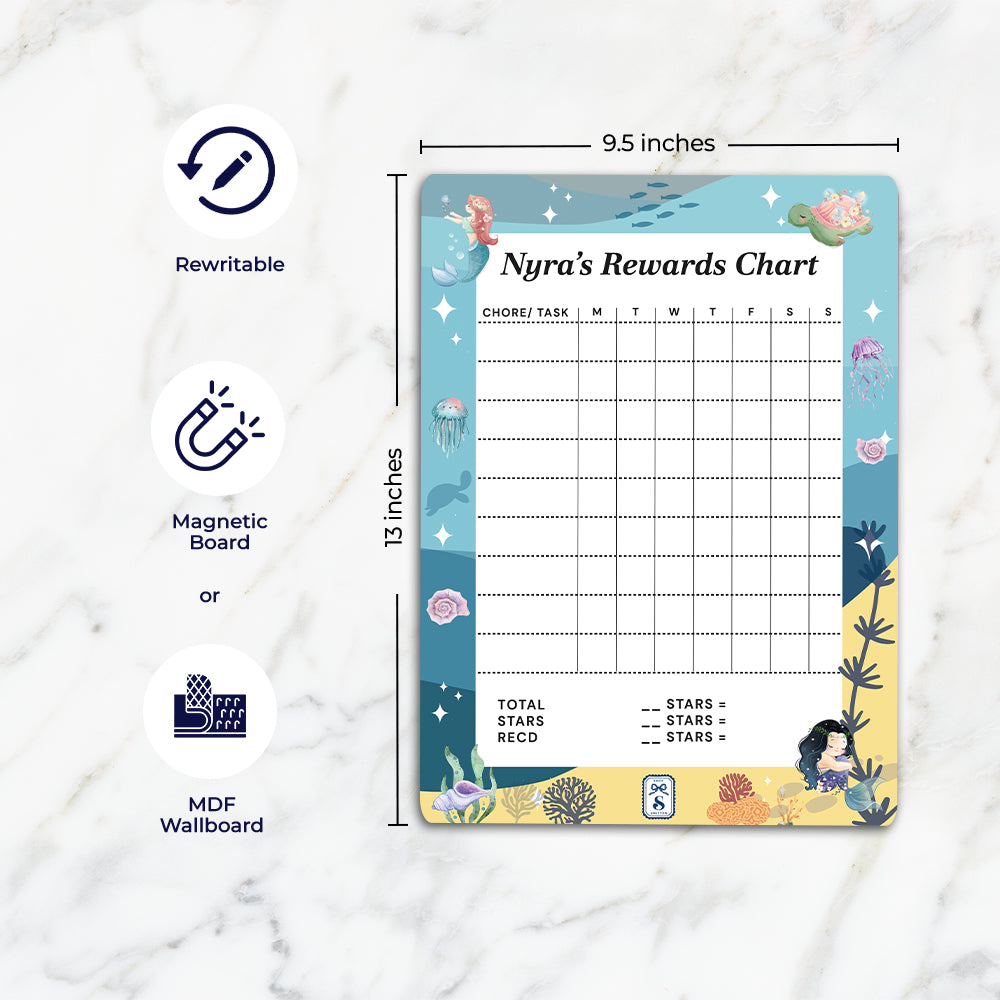 Personlised Kids Reward Chart