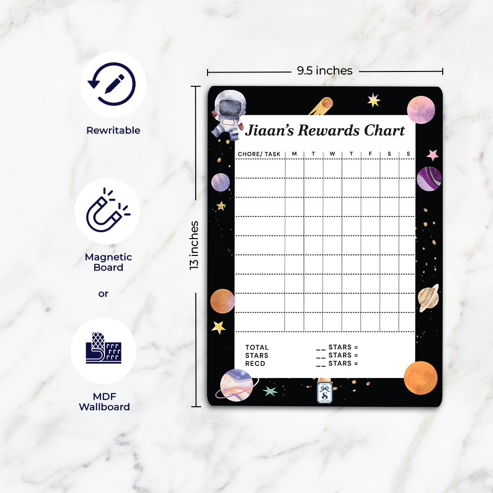 Personlised Kids Reward Chart