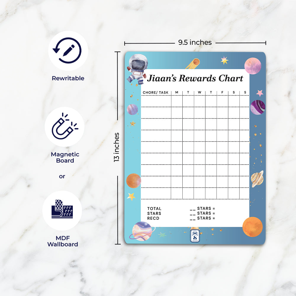 Personlised Kids Reward Chart