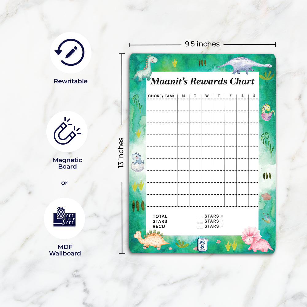 Personlised Kids Reward Chart
