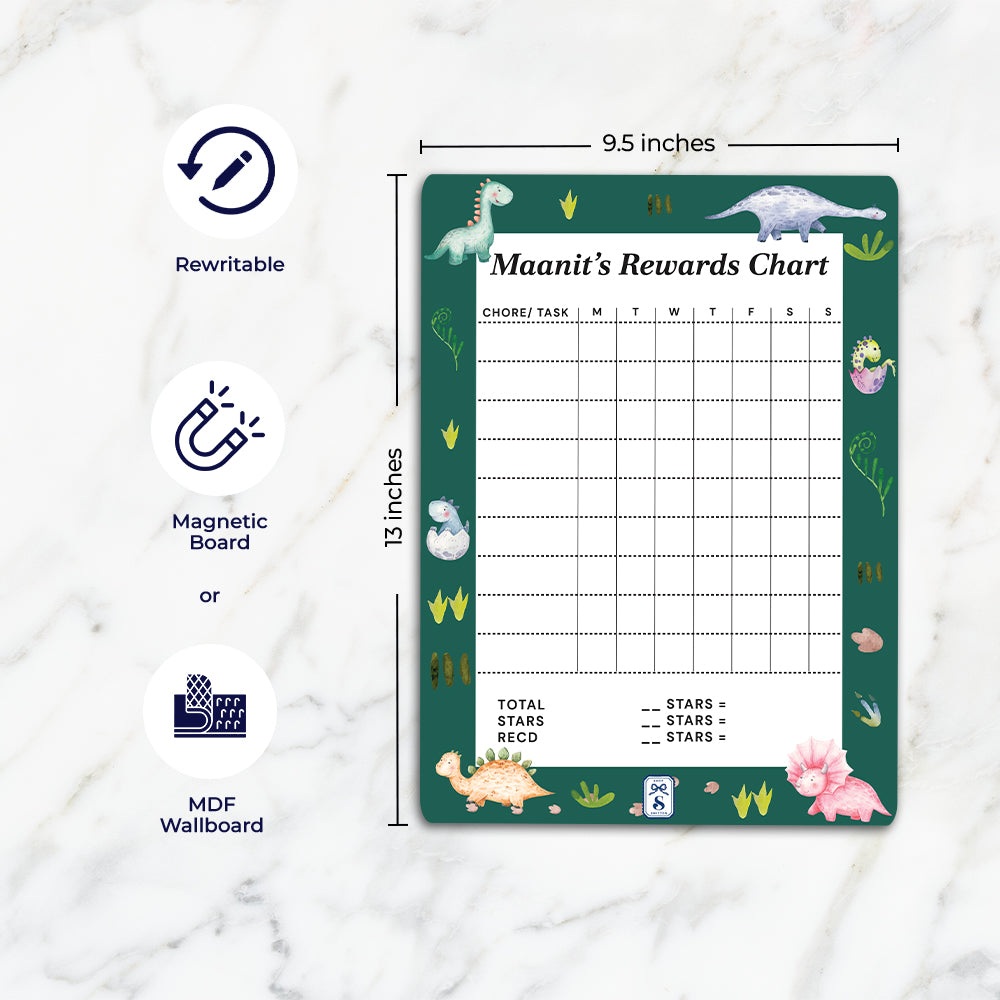 Personlised Kids Reward Chart