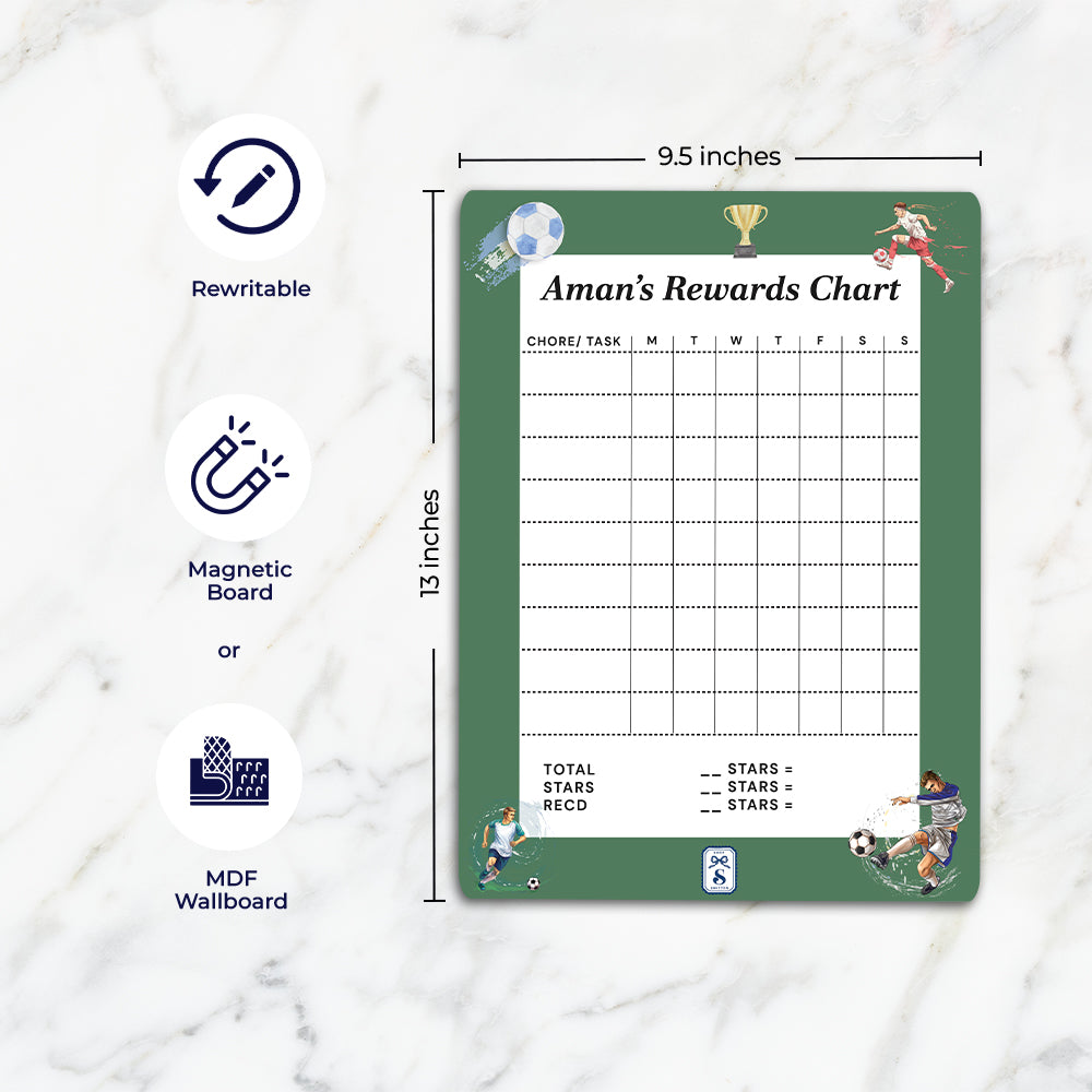 Personlised Kids Reward Chart