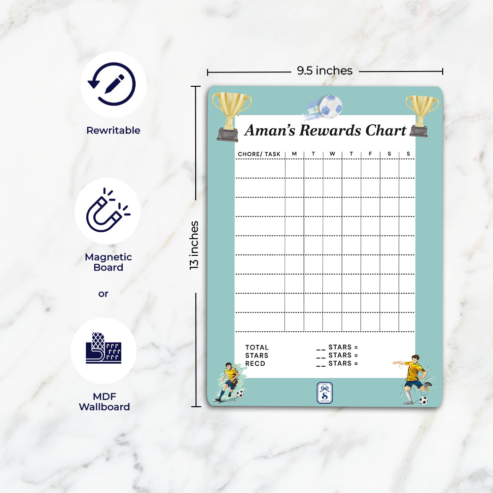 Personlised Kids Reward Chart