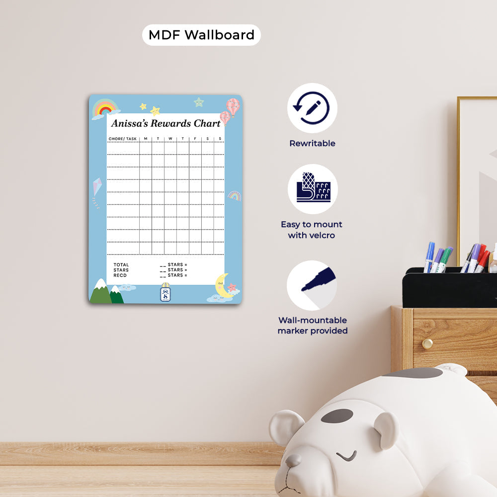 Personlised Kids Reward Chart