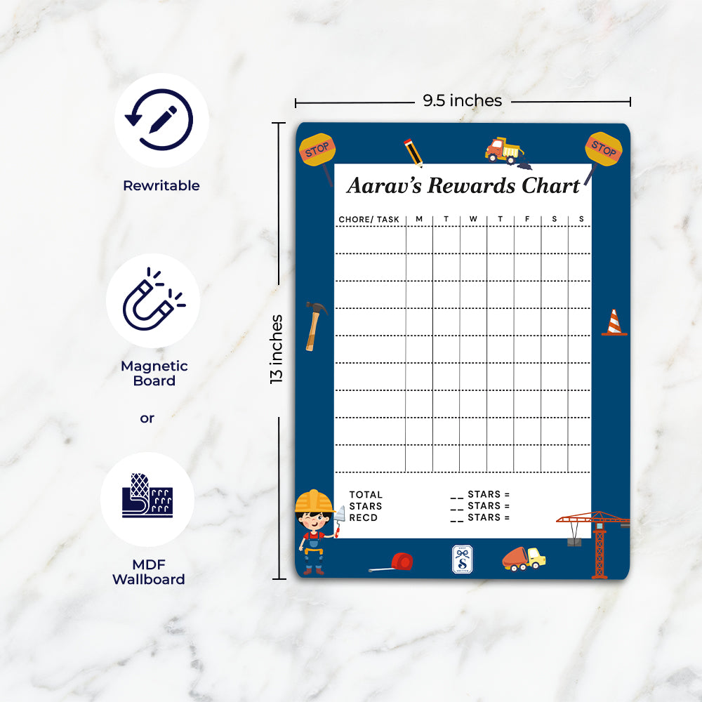 Personlised Kids Reward Chart