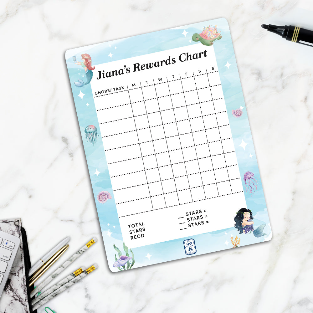 Personlised Kids Reward Chart