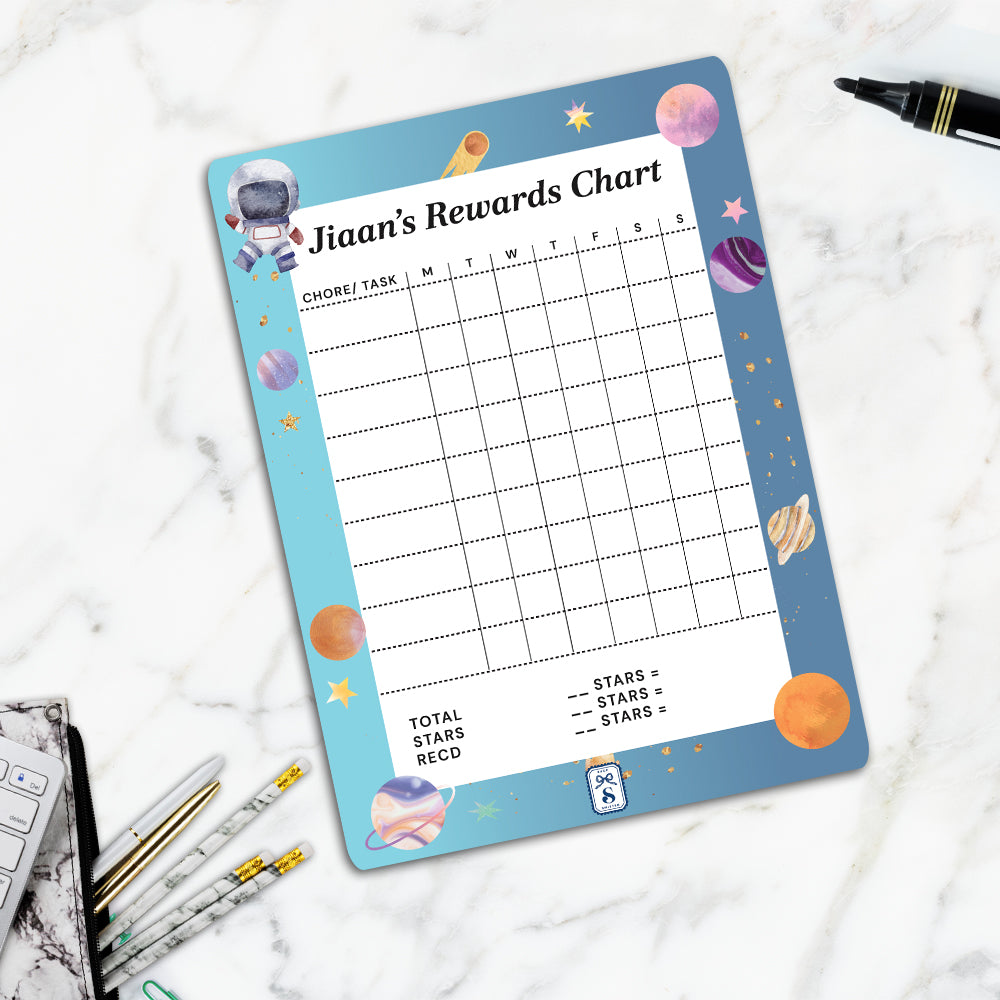 Personlised Kids Reward Chart