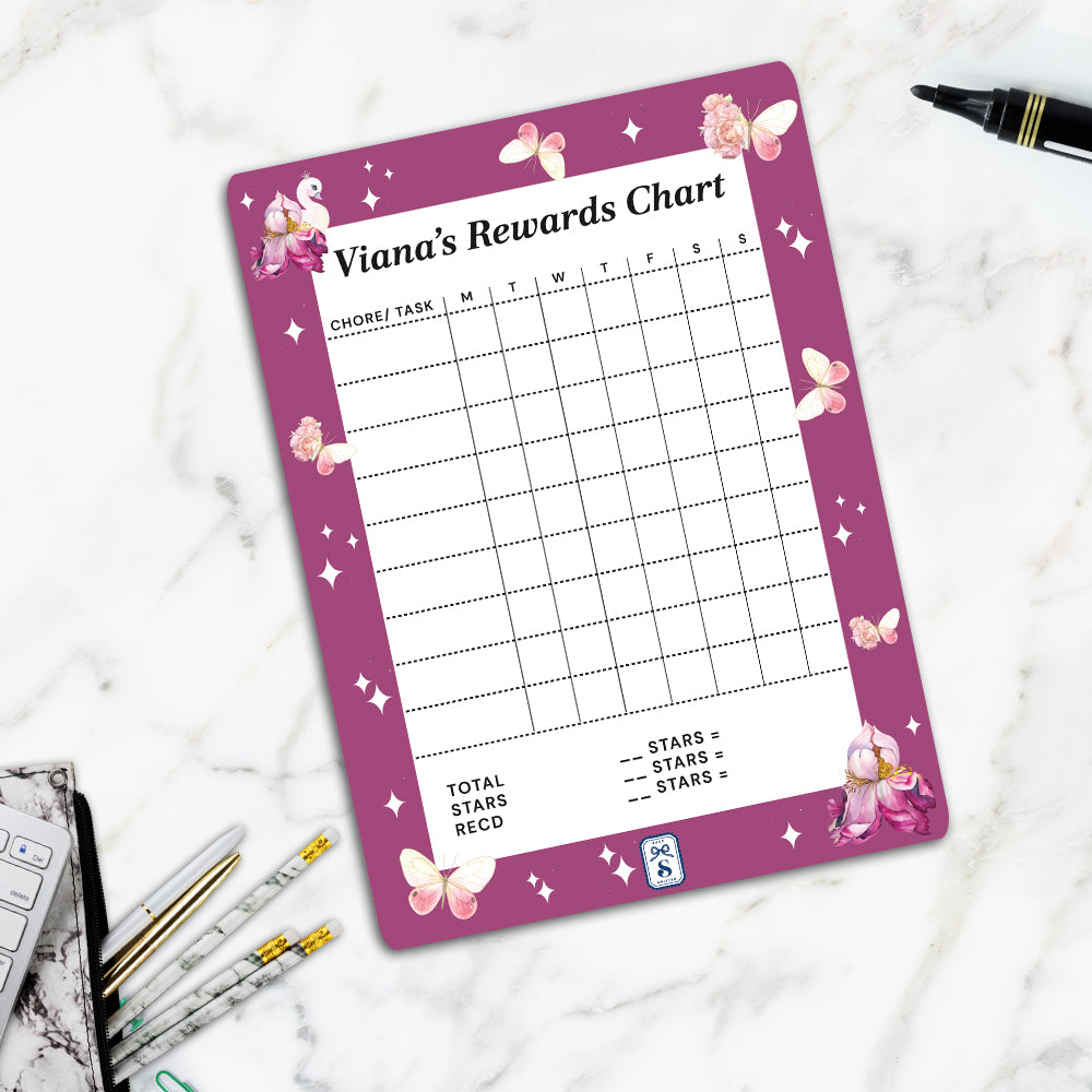 Personlised Kids Reward Chart