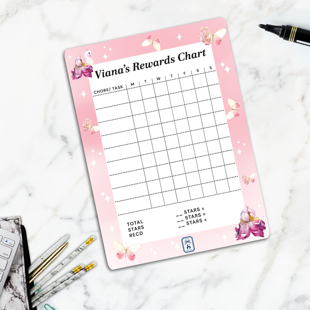 Personlised Kids Reward Chart