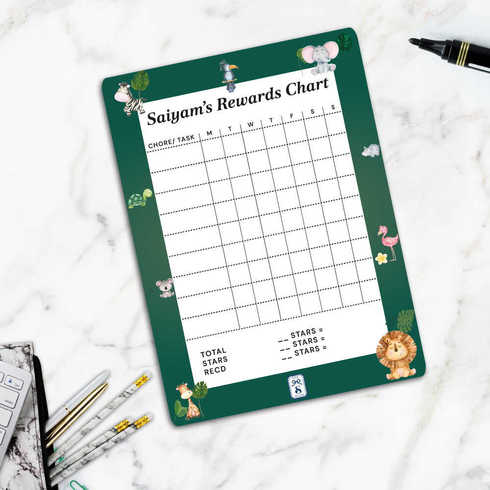 Personlised Kids Reward Chart