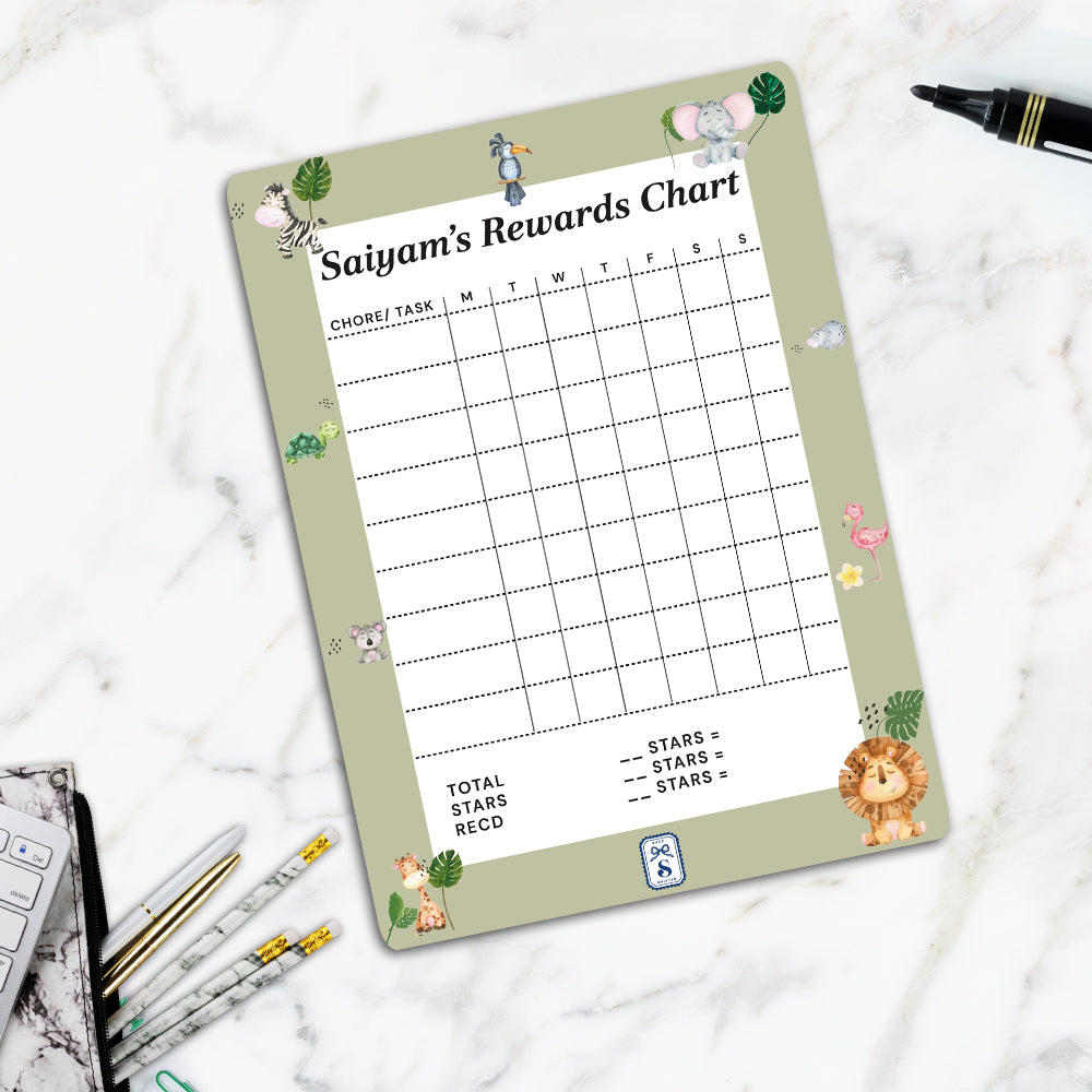 Personlised Kids Reward Chart