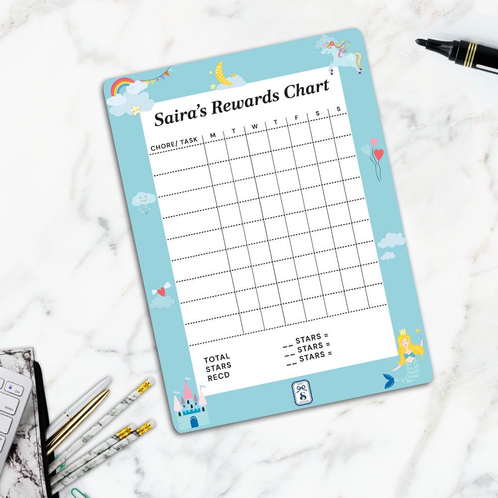Personlised Kids Reward Chart