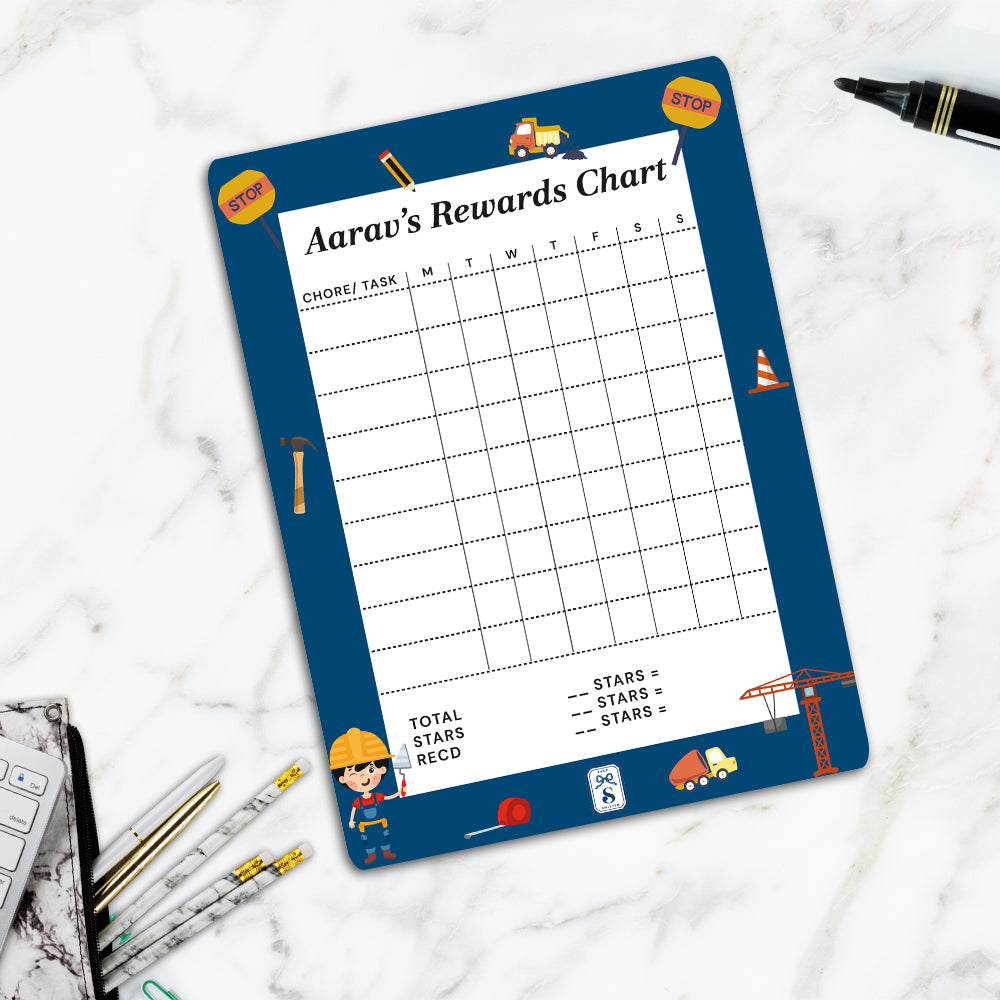 Personlised Kids Reward Chart