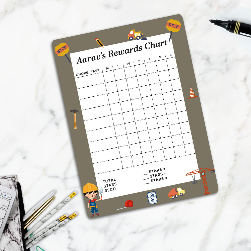 Personlised Kids Reward Chart