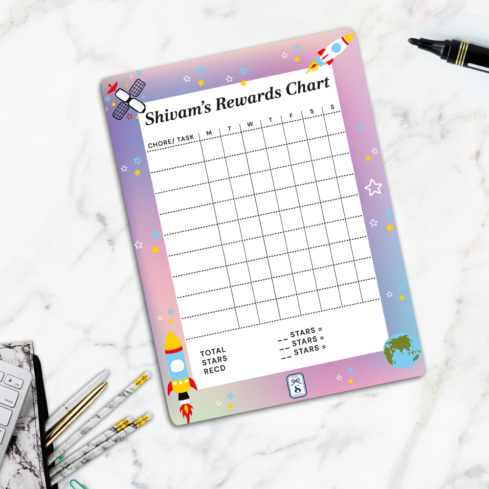 Personlised Kids Reward Chart