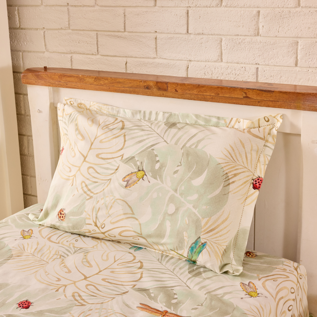 Baby It's A Wild World Cord Print Pillow Cover