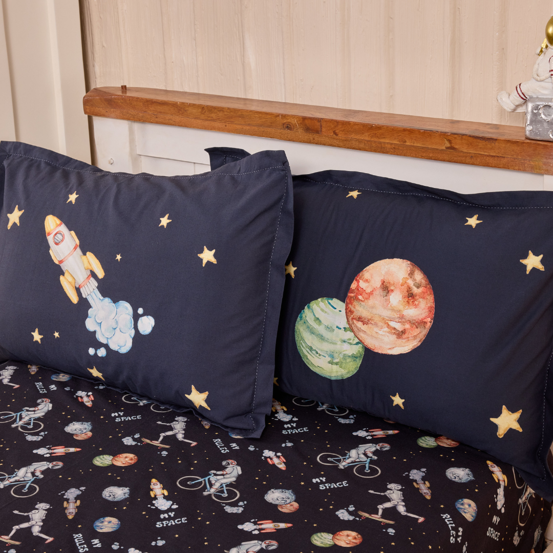 To The Moon And Back Main Print Pillow Cover